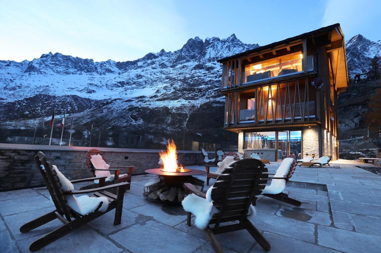 Chalet Blanc Breuil-Cervinia Dış mekan fotoğraf